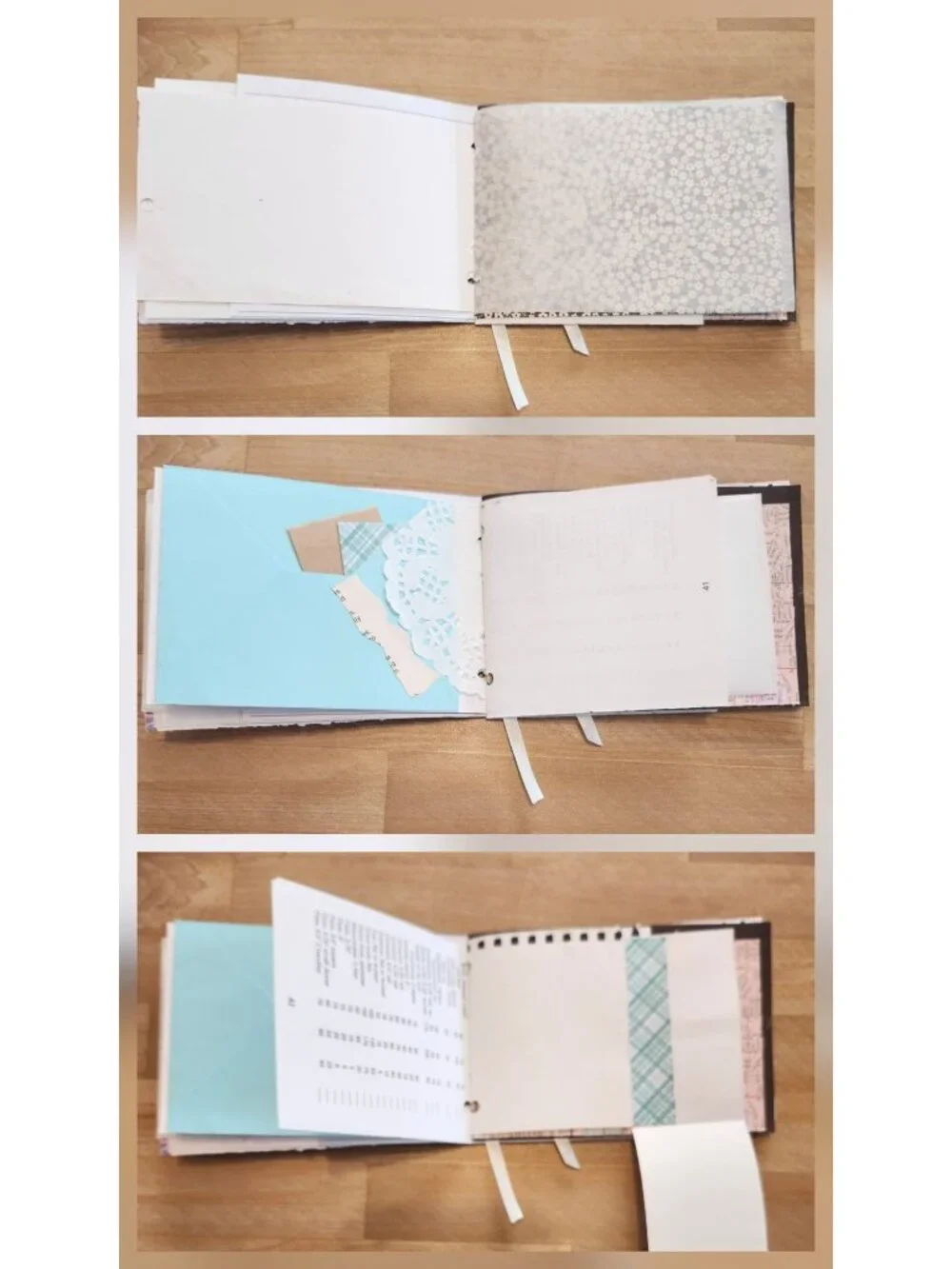 Colorful Handmade Junk Journal 60 pages